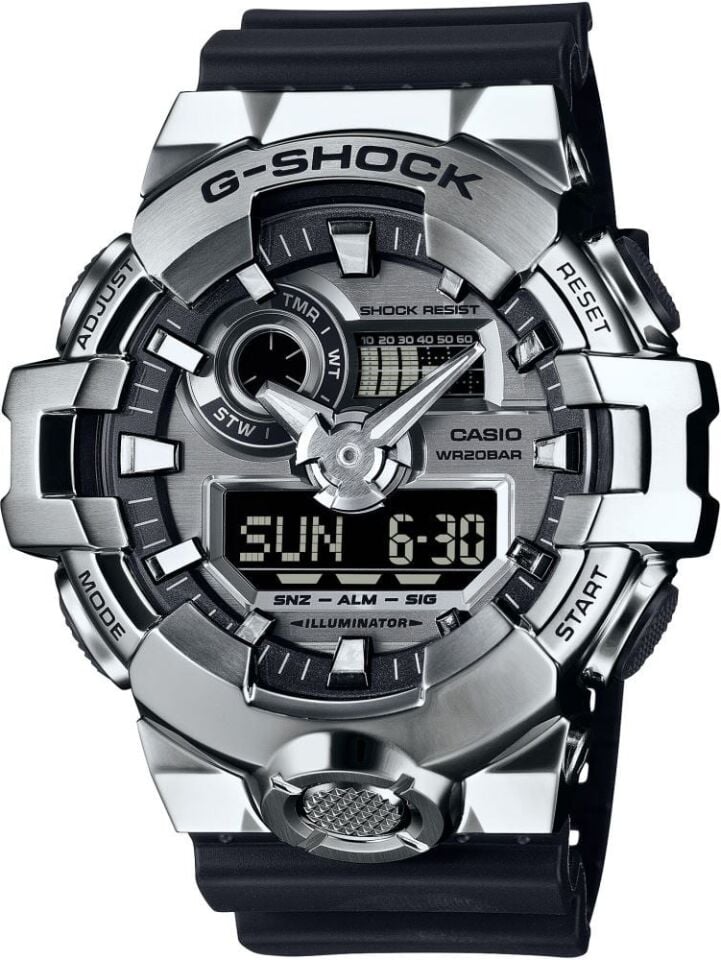 CASIO GM-700-1ADR Analog & Dijital ERKEK KOL SAATİ