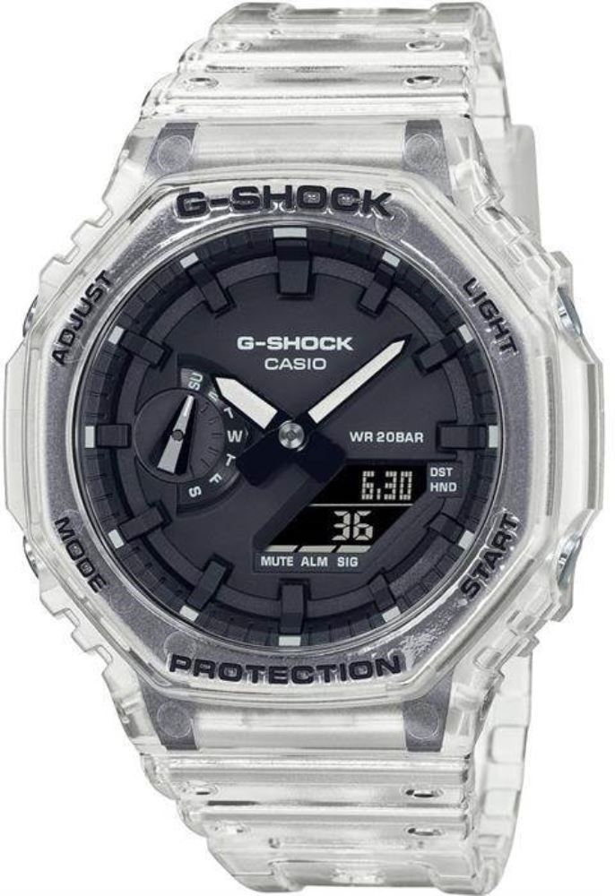 CASIO GA-2100SKE-7ADR Analog & Dijital ERKEK KOL SAATİ