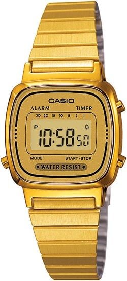 CASIO LA670WGA-9DF Analog & Dijital KADIN / KIZ KOL SAATİ