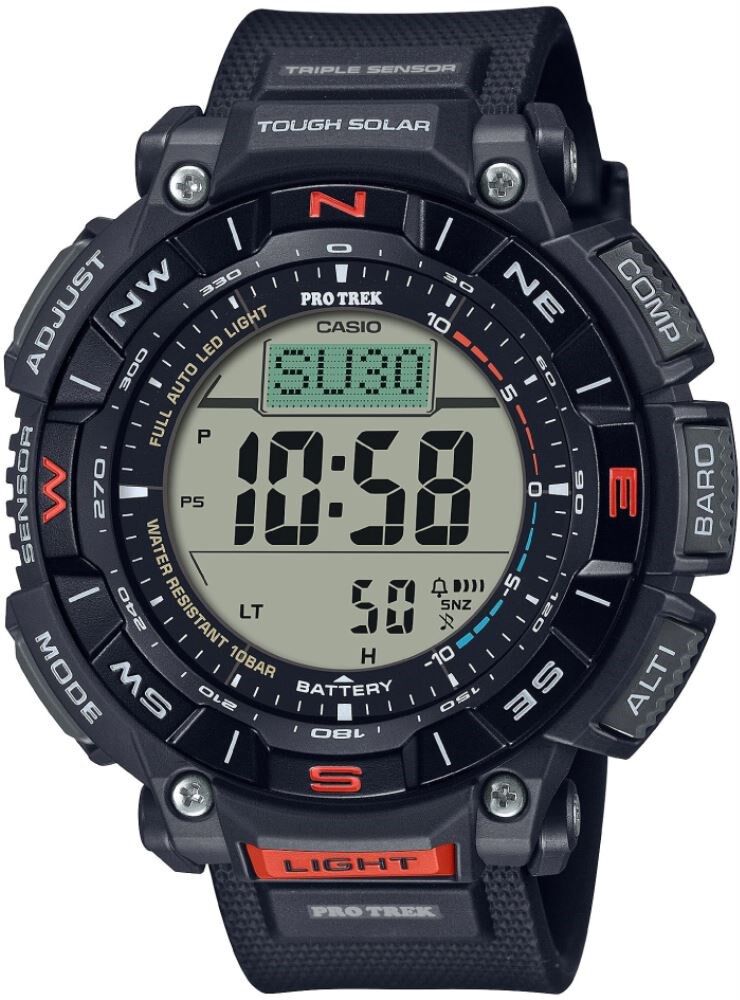 CASIO PRG-340-1DR Solar ERKEK KOL SAATİ