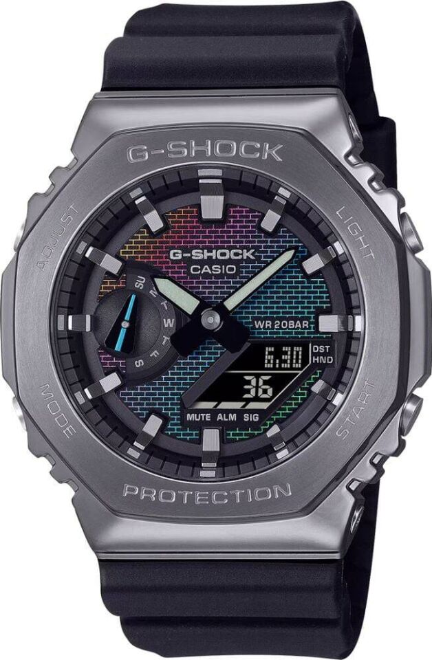 CASIO GM-2100BRW-1ADR Analog & Dijital ERKEK KOL SAATİ