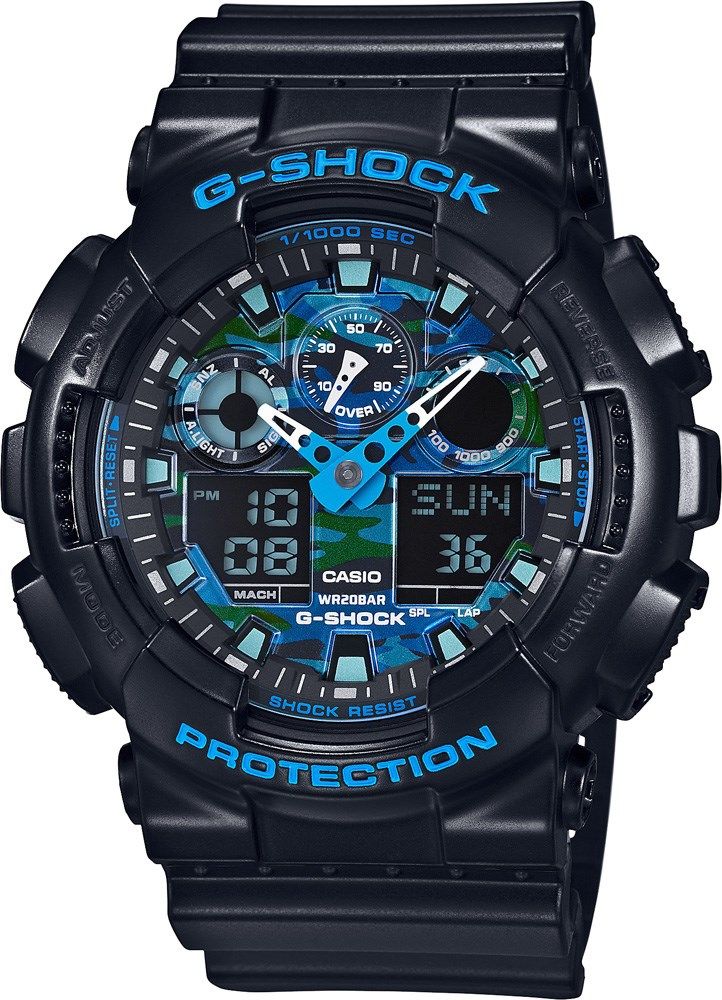 CASIO GA-100CB-1ADR Analog & Dijital ERKEK KOL SAATİ