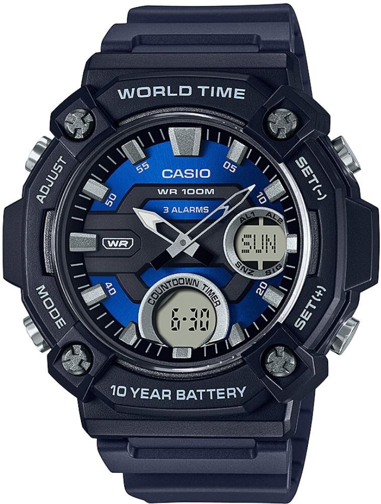 CASIO AEQ-120W-2AVDF Solar ERKEK KOL SAATİ