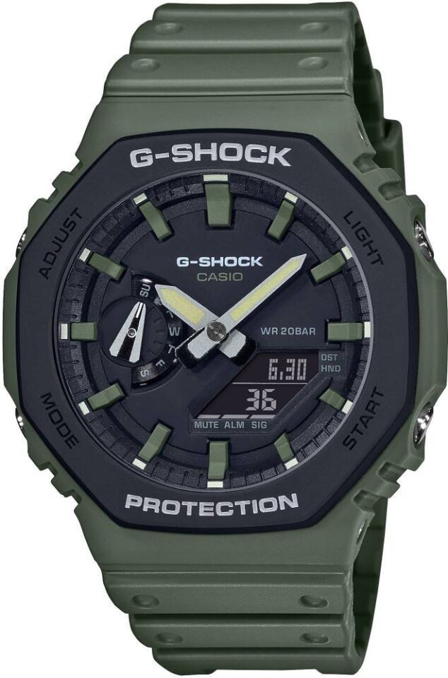 CASIO GA-2110SU-3ADR Analog & Dijital ERKEK KOL SAATİ
