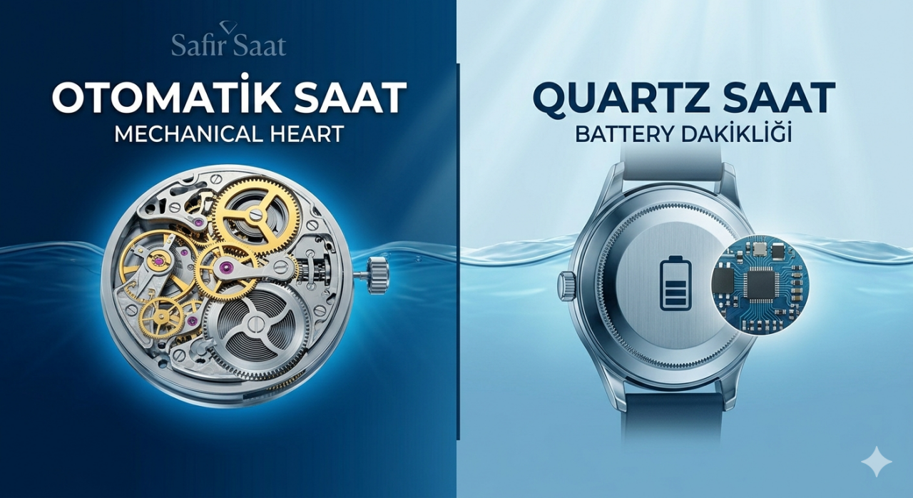 Otomatik Saat ve Quartz Saat Farkı