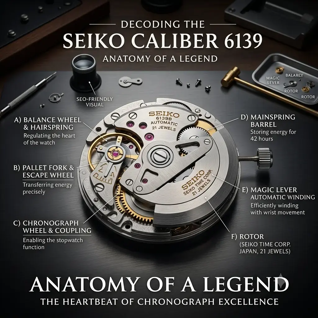 Seiko Kalibre Numaraları ve Teknik Özellikleri: Eksiksiz Mühendislik Rehberi