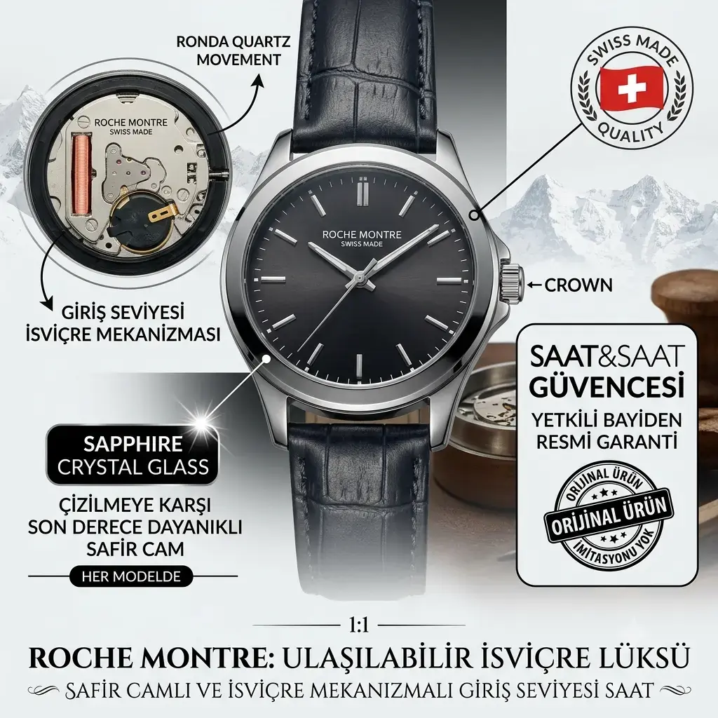 Roche Montre Hangi Ülkenin? Giriş Seviyesi En İyi Swiss Made Saat