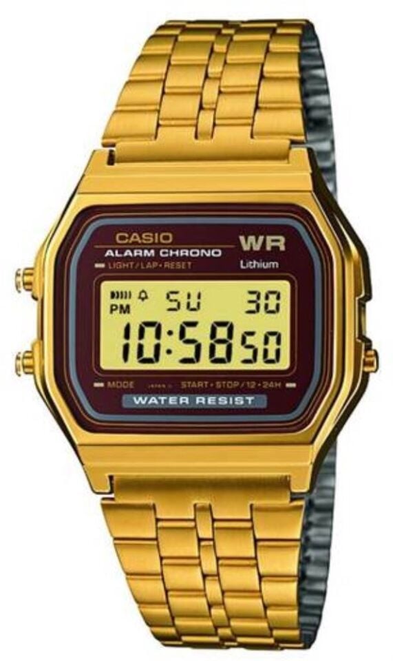 CASIO A159WGEA-5DF Pilli (Quartz) Kadın Kol Saati