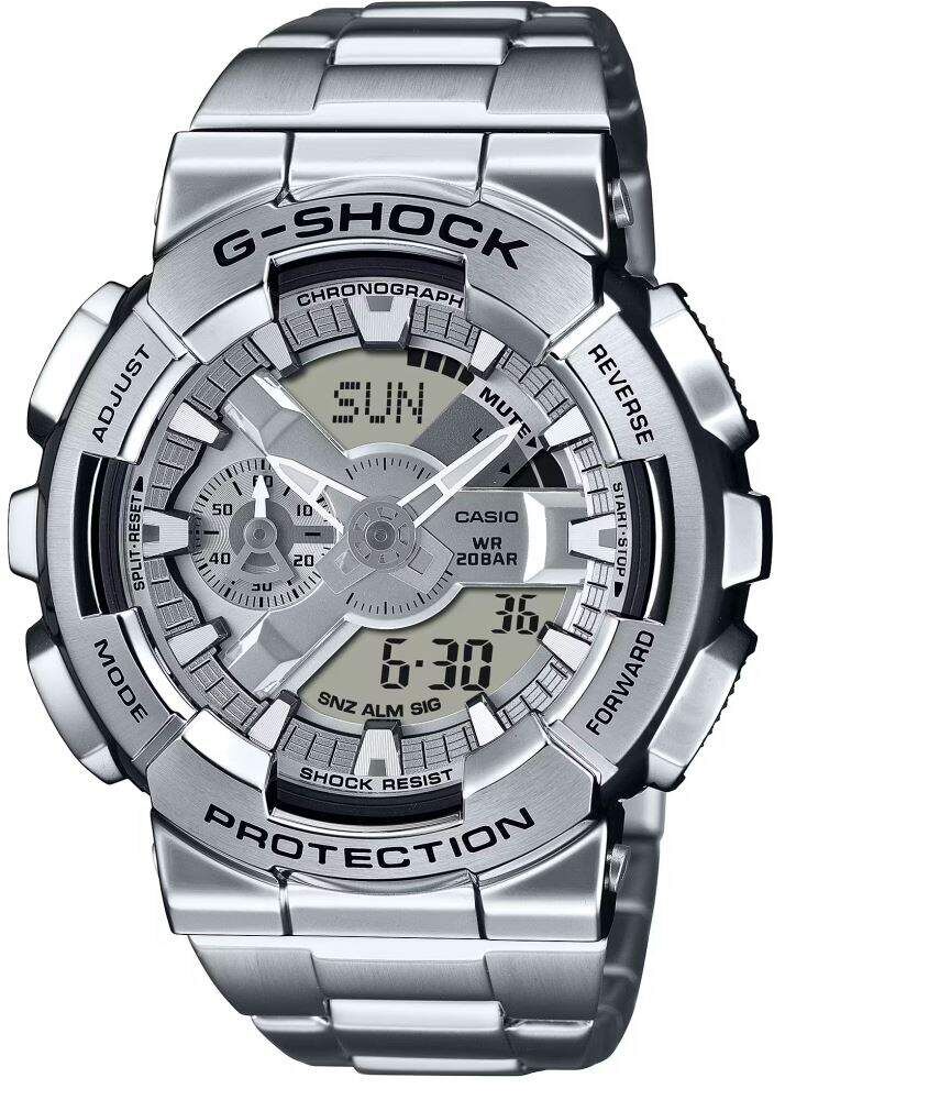 CASIO GM-110D-8ADR Analog & Dijital ERKEK KOL SAATİ