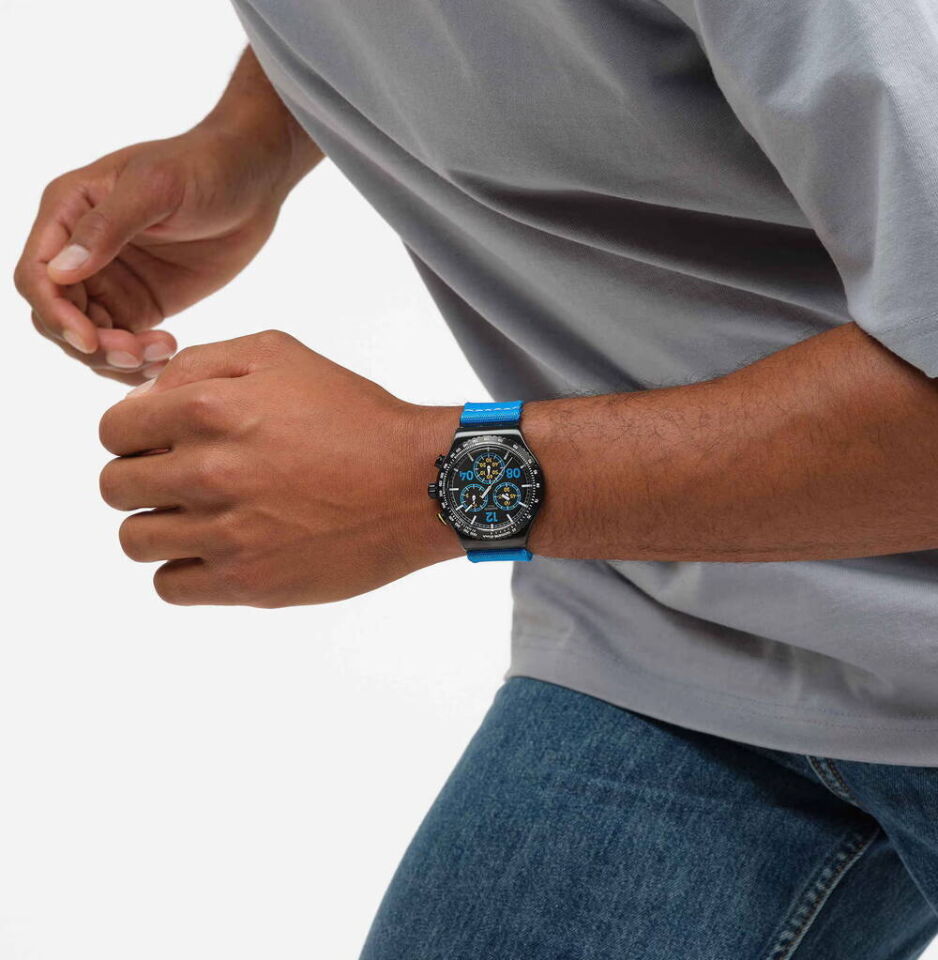SWATCH YVB100 Quartz ERKEK KOL SAATİ