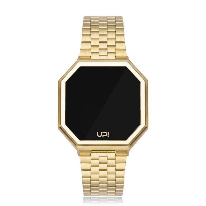 UpwatchEDGE MATTE GOLD+ (ADIMSAYAR+TERMOMETRE)Kadın Pilli Kol Saati