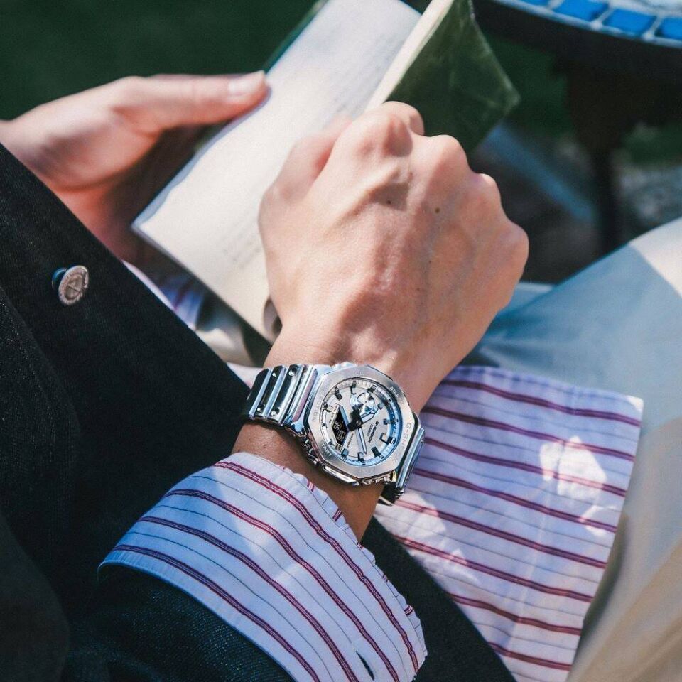 CASIO GM-2100YM-8ADR Analog & Dijital ERKEK KOL SAATİ