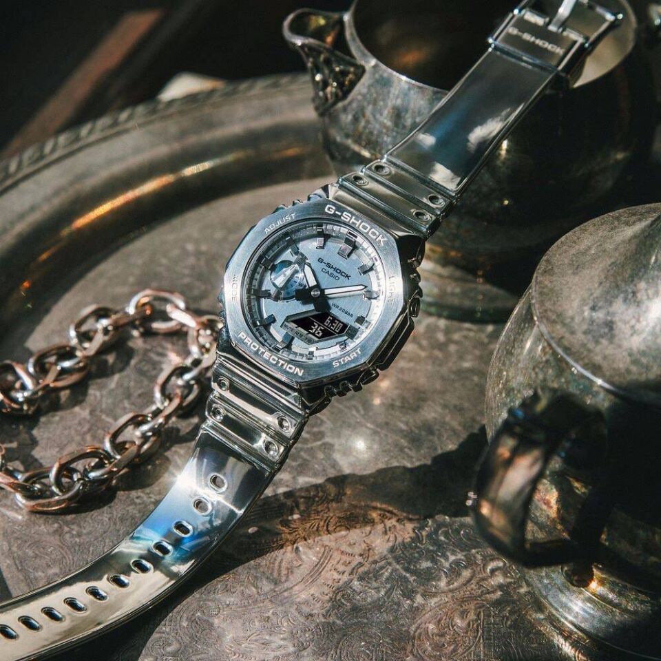 CASIO GM-2100YM-8ADR Dijital/Analog Erkek Kol Saati