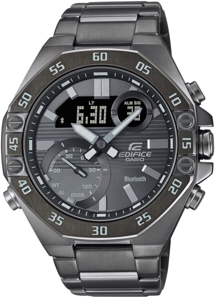CASIO ECB-10DC-1BDF Analog & Dijital ERKEK KOL SAATİ