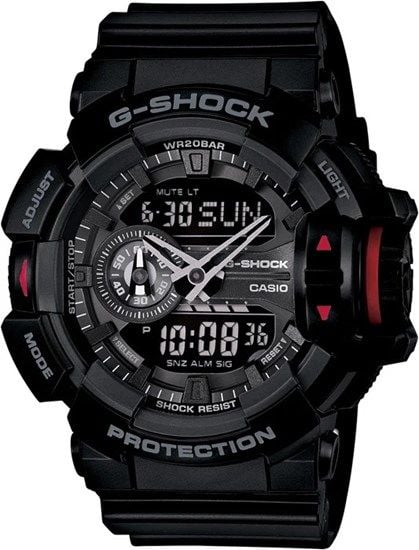 CASIO GA-400-1BDR Analog & Dijital ERKEK KOL SAATİ