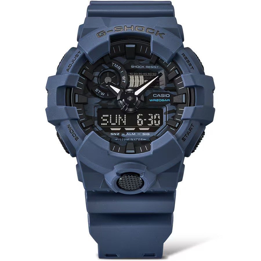 CASIO GA-700CA-2ADR Analog & Dijital ERKEK KOL SAATİ