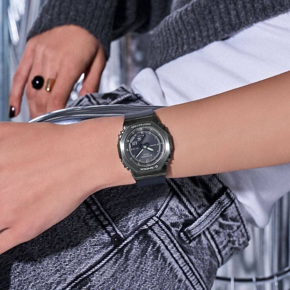 CASIO GM-S2110B-8ADR Analog & Dijital ERKEK KOL SAATİ