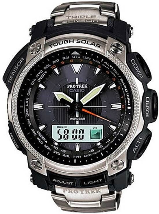 CasıoPRG-505T-7DRErkek Güneş Enerjili Kol Saati