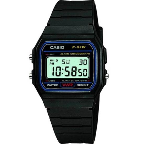 CASIO F-91W-1DG Quartz ERKEK KOL SAATİ