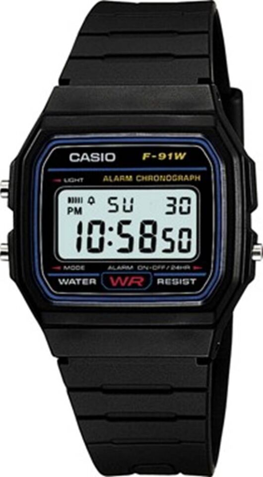 CASIO F-91W-1DG Quartz ERKEK KOL SAATİ