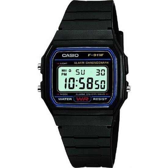 CASIO F-91W-1DG Quartz ERKEK KOL SAATİ
