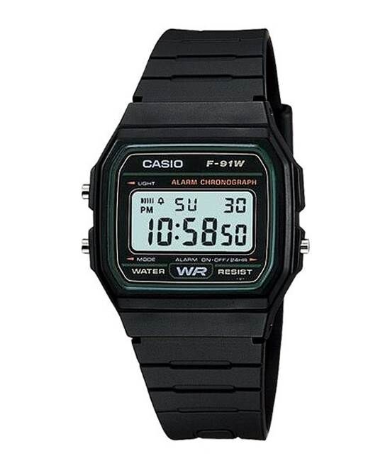 CASIO F-91W-1DG Quartz ERKEK KOL SAATİ