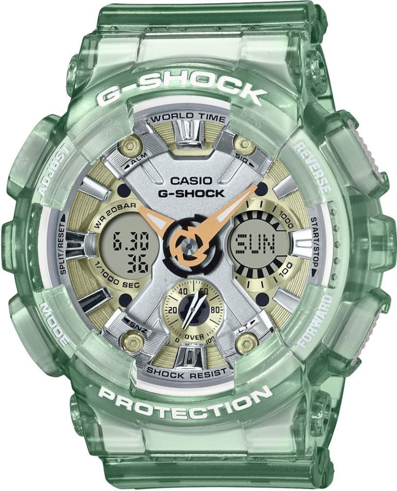 CASIO GMA-S120GS-3ADR Analog & Dijital KADIN / KIZ KOL SAATİ
