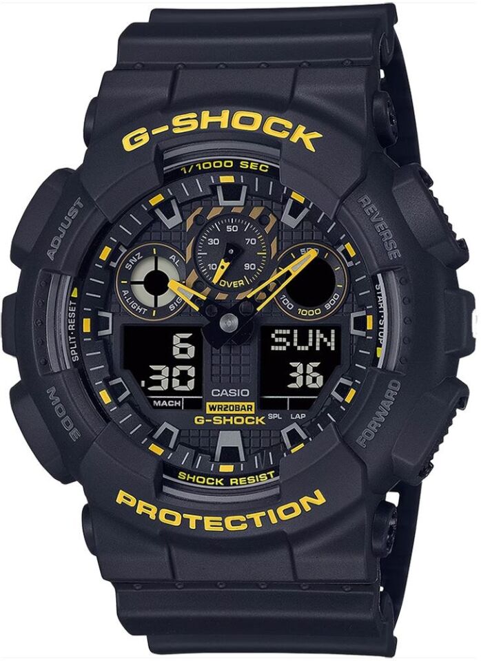 CASIO GA-100CY-1ADR Analog & Dijital ERKEK KOL SAATİ