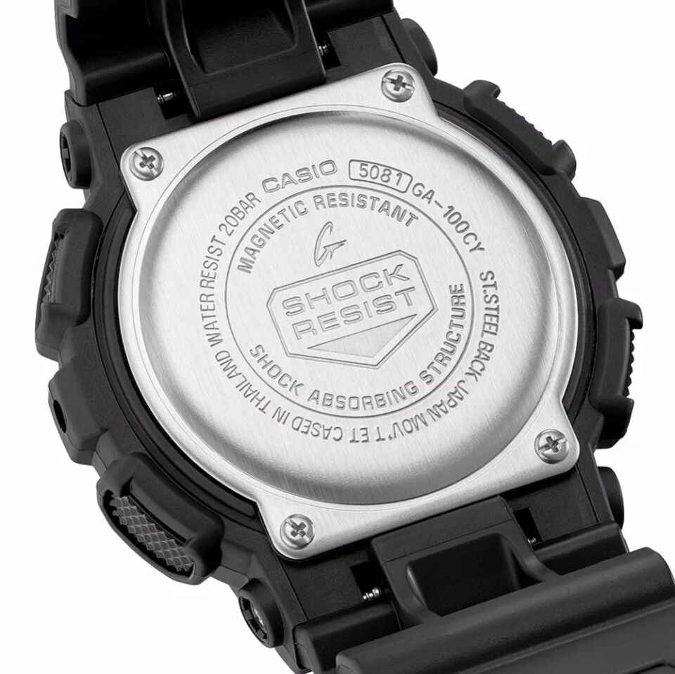 CASIO GA-100CY-1ADR Analog & Dijital ERKEK KOL SAATİ