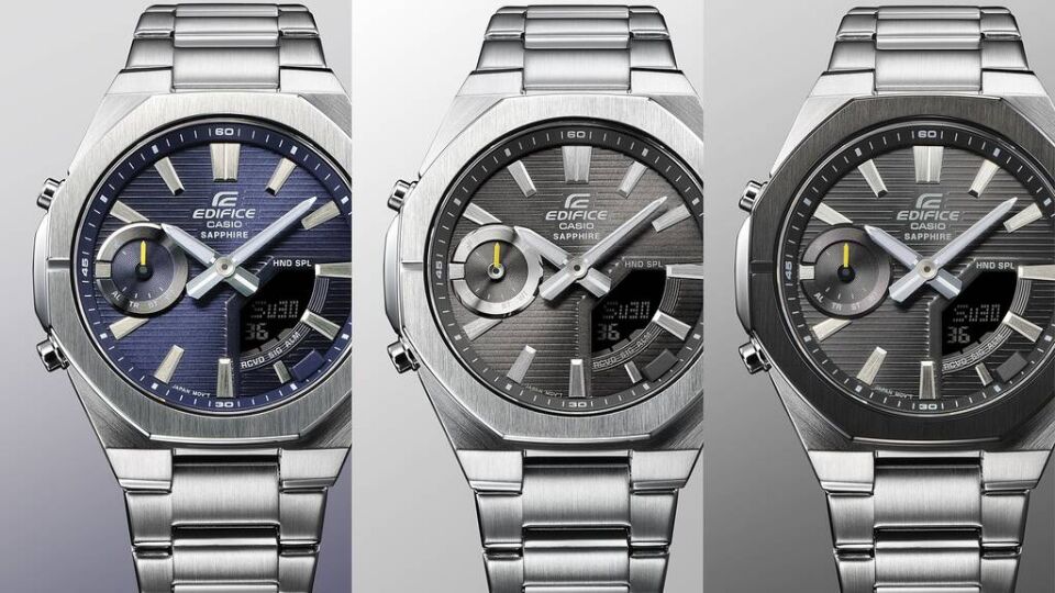 CASIO ECB-S10DB-1ADF Dijital/Analog Erkek Kol Saati