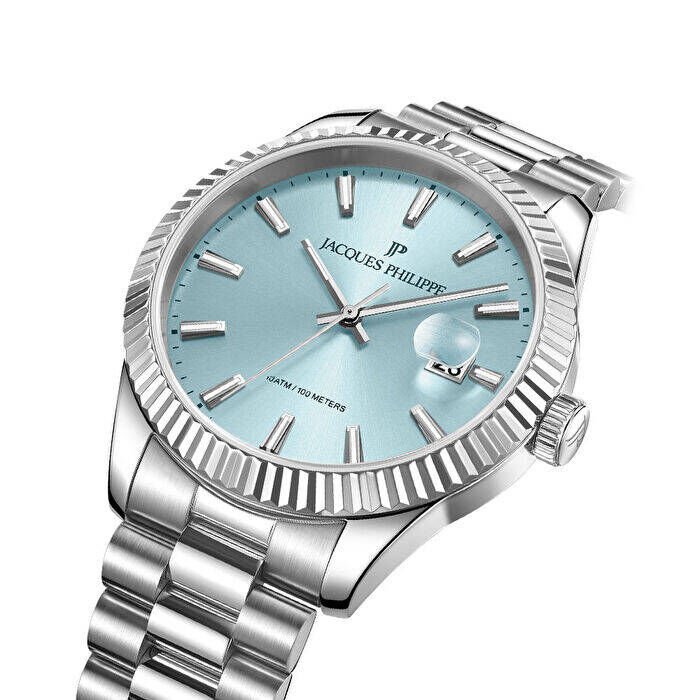 JACQUES PHILIPPE JPQGS2313X6LB Quartz ERKEK KOL SAATİ