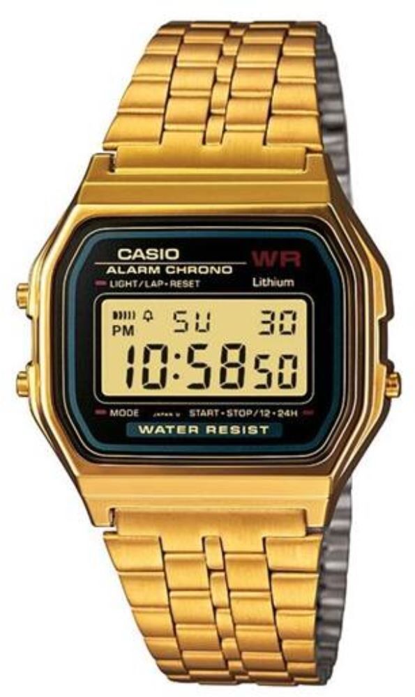 CASIO A159WGEA-1DF Analog & Dijital KADIN / KIZ KOL SAATİ