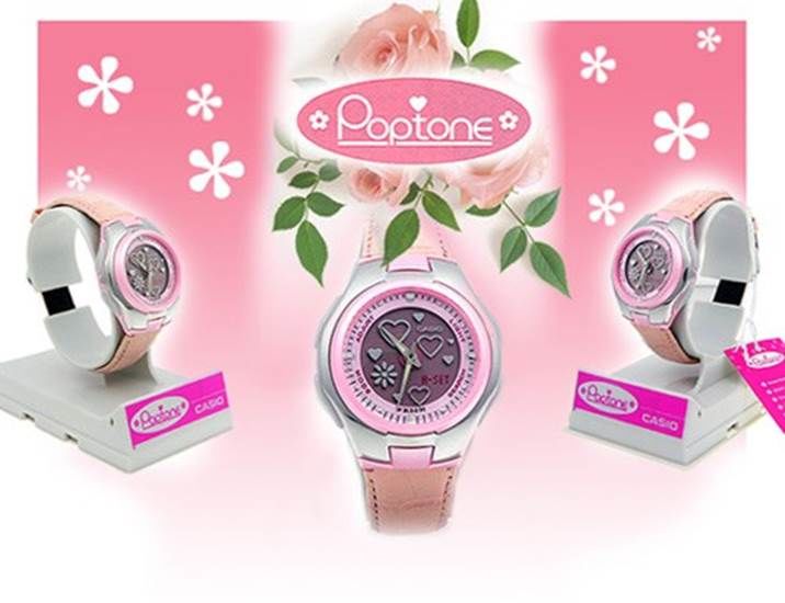 CASIO LCF-10L-4AVDR Analog & Dijital KADIN / KIZ KOL SAATİ