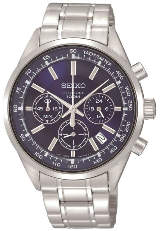 Seiko Chronograph SSB039P1 Pilli 42 Mm Erkek Kol Saati