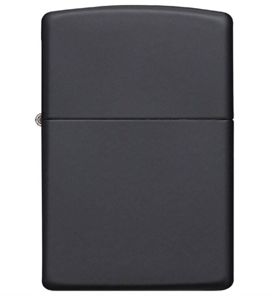 Zippo218L REG BLACK MATTE 3.1Kol Saati