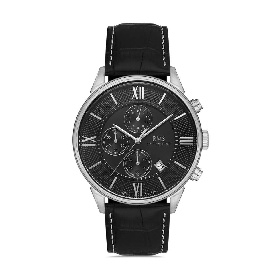 Rms ZeıtmeısterRMS.1.AG1159.10Erkek Pilli Quartz Kol Saati