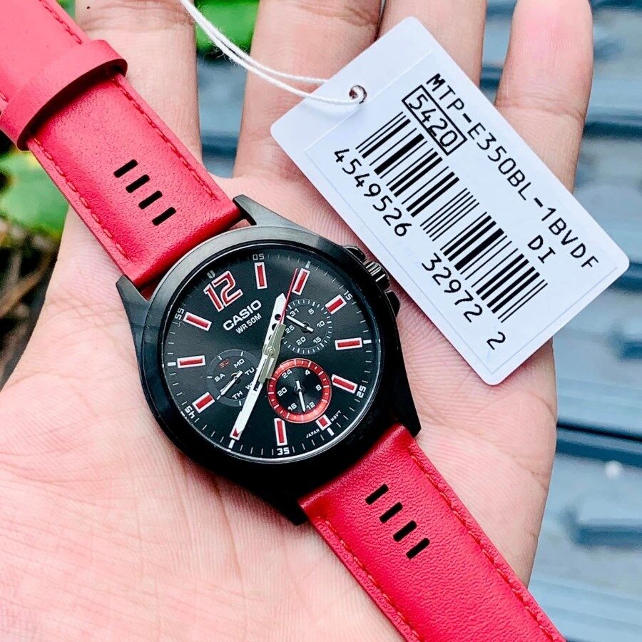 CASIO MTP-E350BL-1BVDF Kol Saati