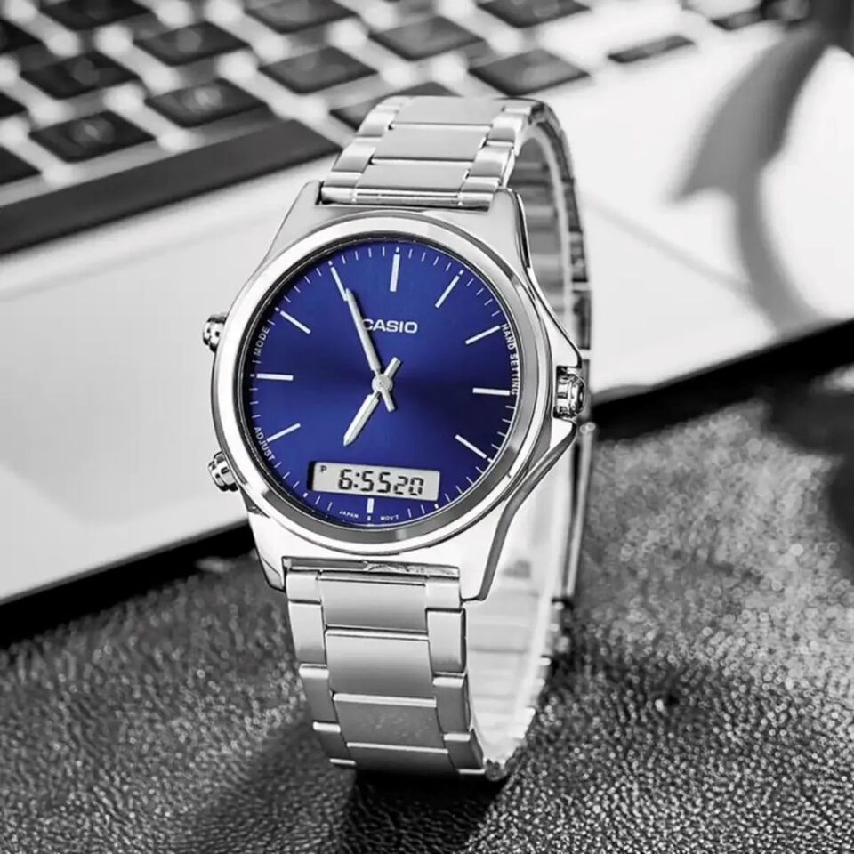 CASIO MTP-VC01D-2EUDF Analog & Dijital KADIN / KIZ KOL SAATİ