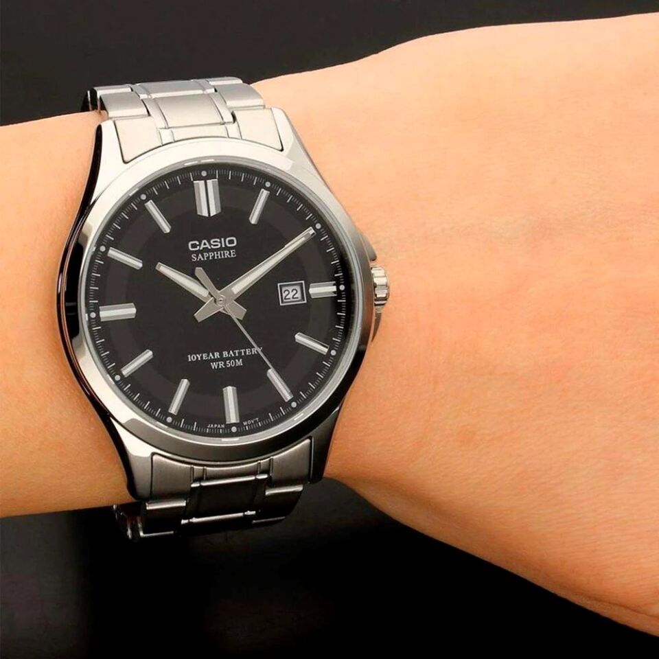 CASIO MTS-100D-1AVDF Pilli (Quartz) Erkek Kol Saati