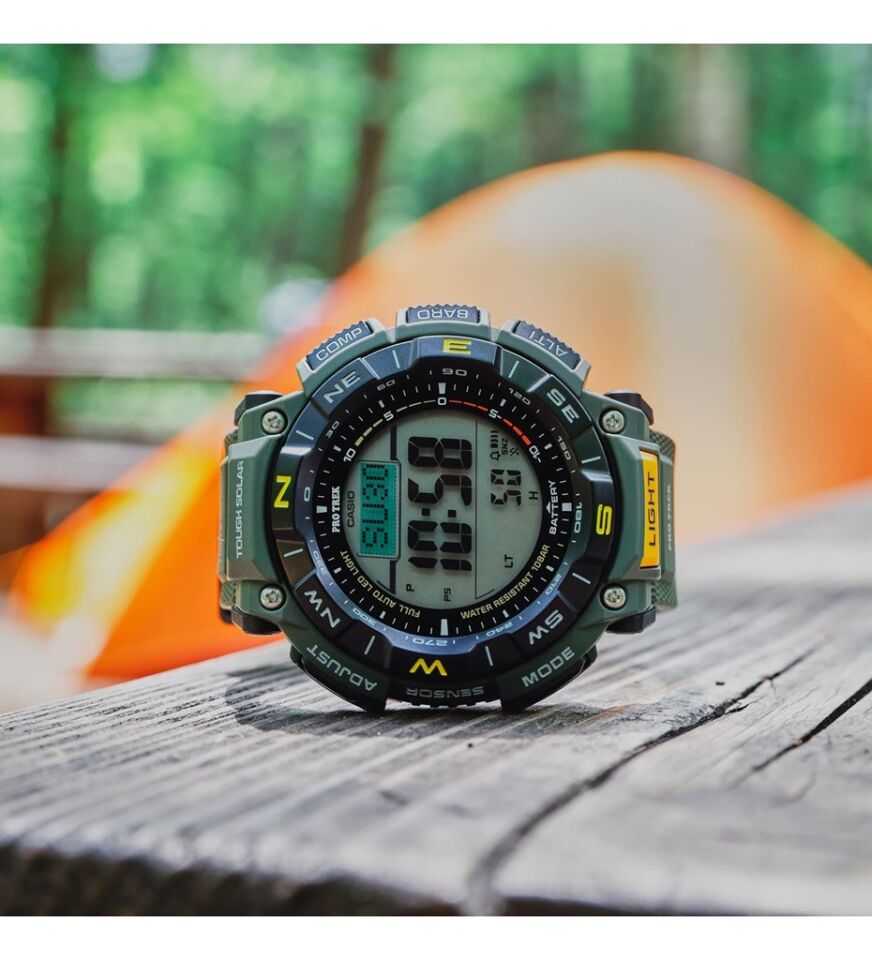 CASIO PRG-340-3DR Analog & Dijital ERKEK KOL SAATİ