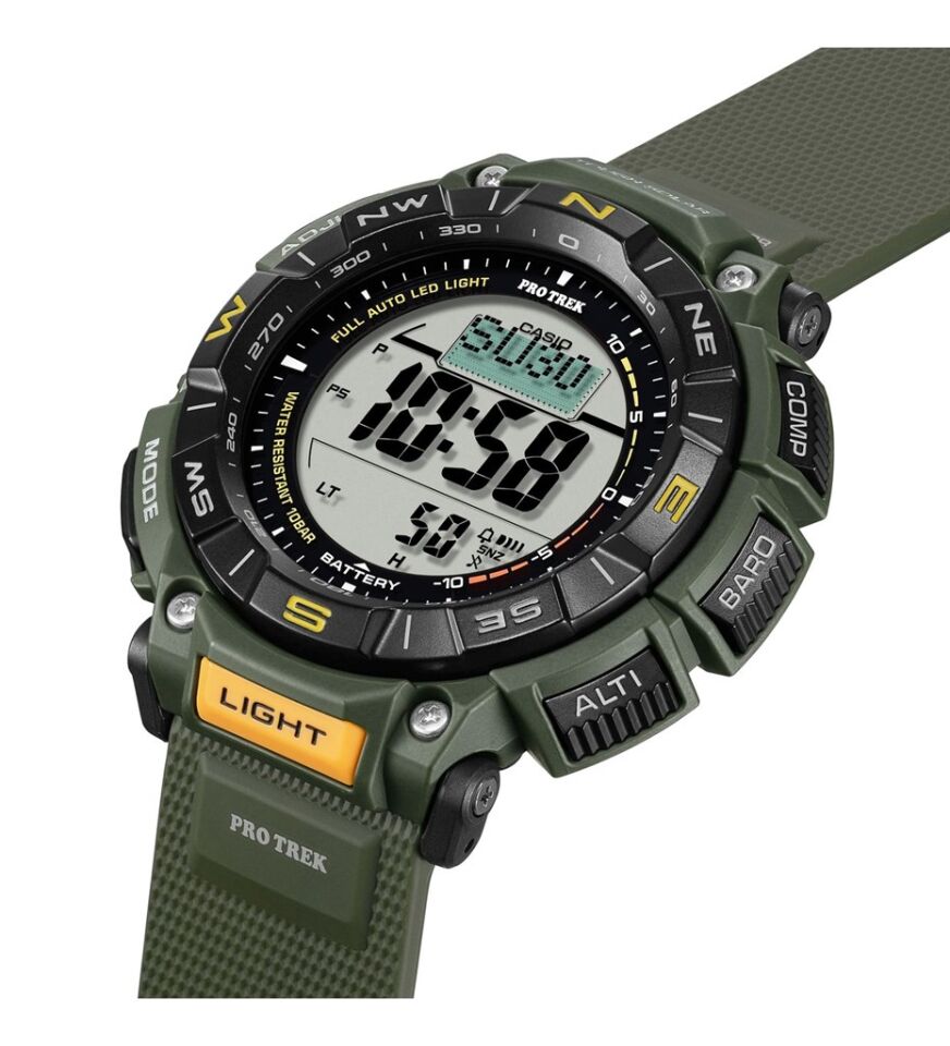CASIO PRG-340-3DR Analog & Dijital ERKEK KOL SAATİ