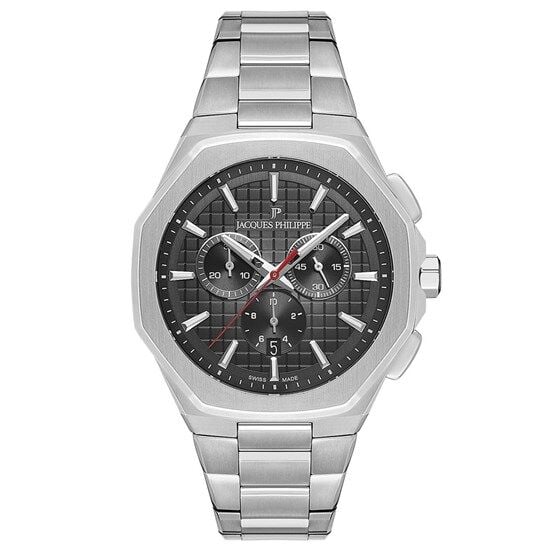 Jacques Philippe Octagon Chrono JPQGC391316 Pilli Erkek Kol Saati