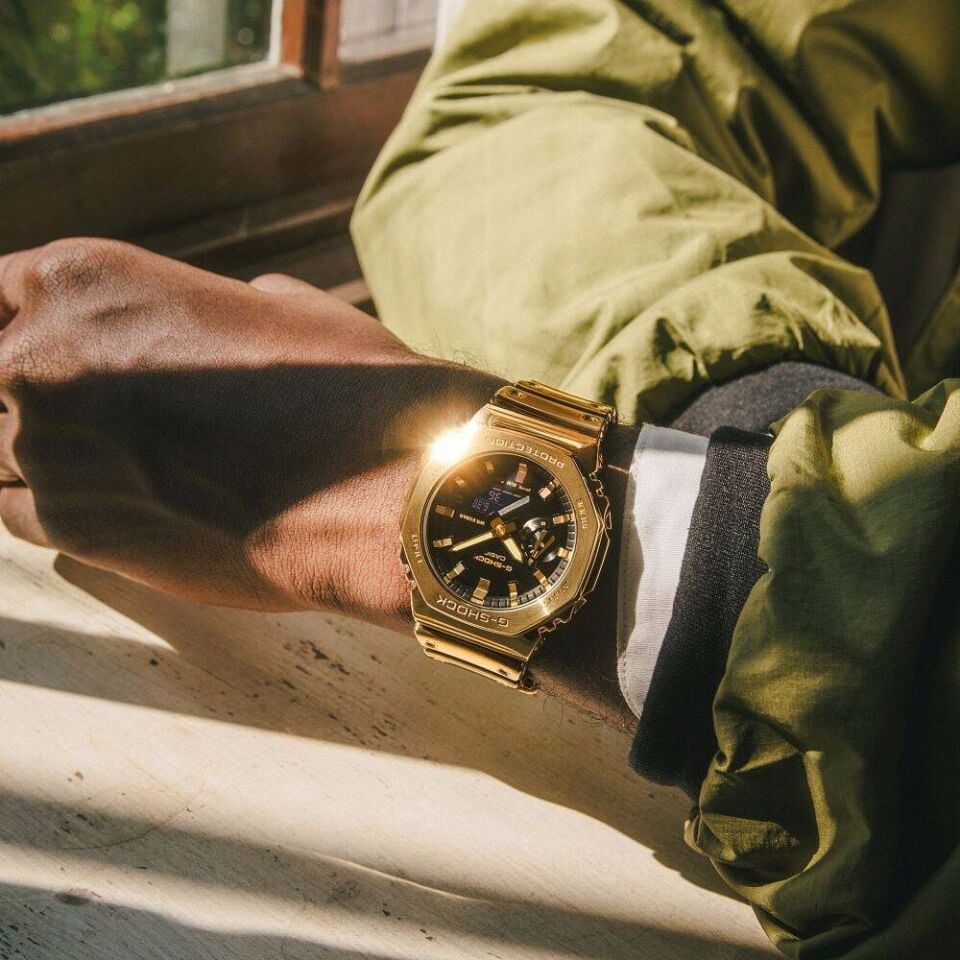 CASIO GM-2100YMG-9ADR Analog & Dijital ERKEK KOL SAATİ