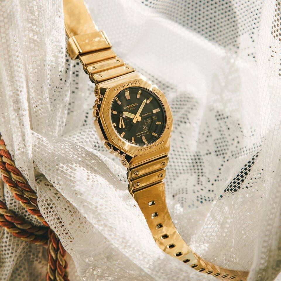 CASIO GM-2100YMG-9ADR Analog & Dijital ERKEK KOL SAATİ