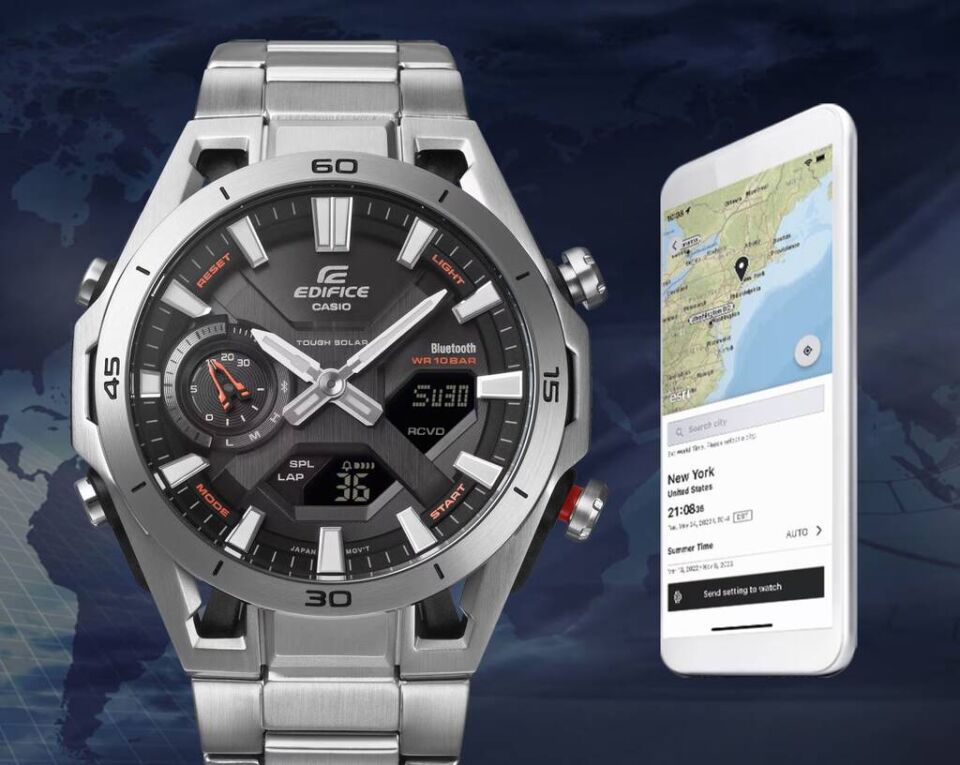 CASIO ECB-2300D-1ADF Solar Erkek Kol Saati