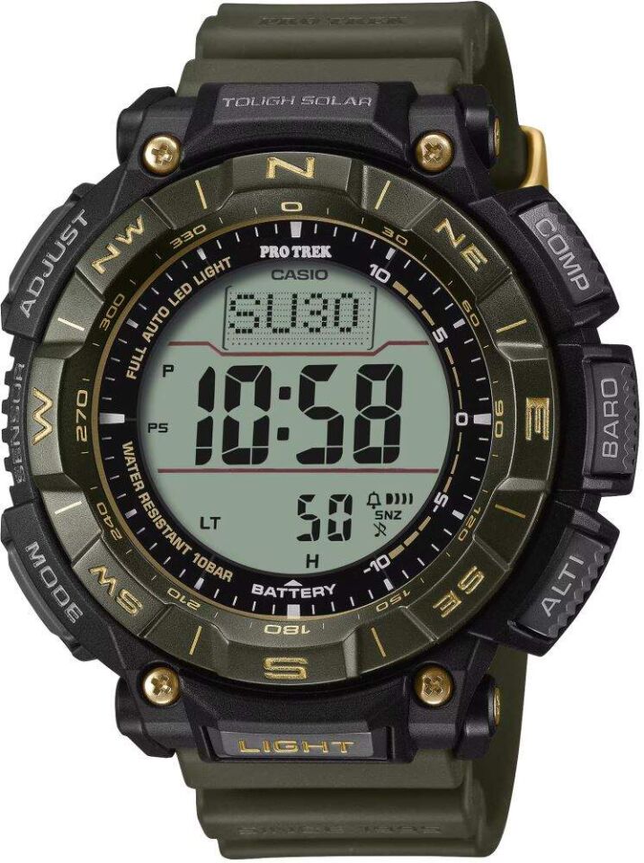 CASIO PRG-340ANS-3DR Solar ERKEK KOL SAATİ