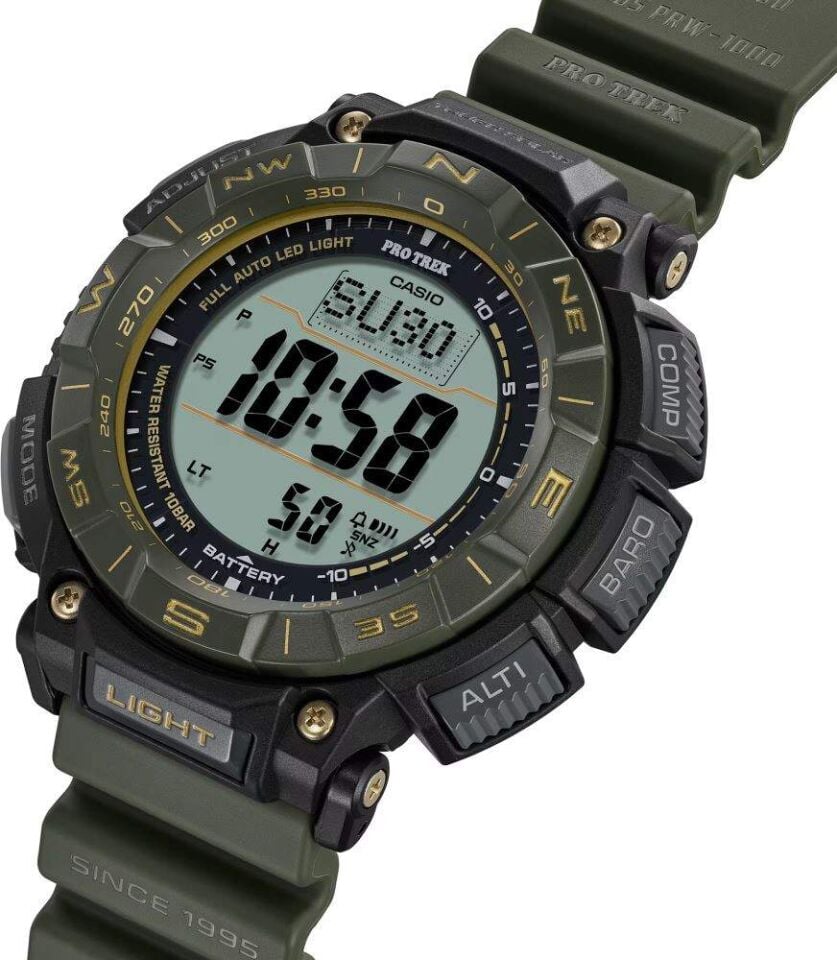 CASIO PRG-340ANS-3DR Solar ERKEK KOL SAATİ