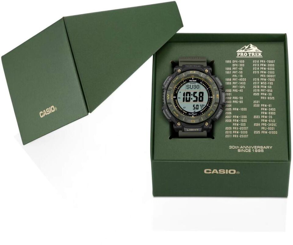 CASIO PRG-340ANS-3DR Solar Erkek Kol Saati