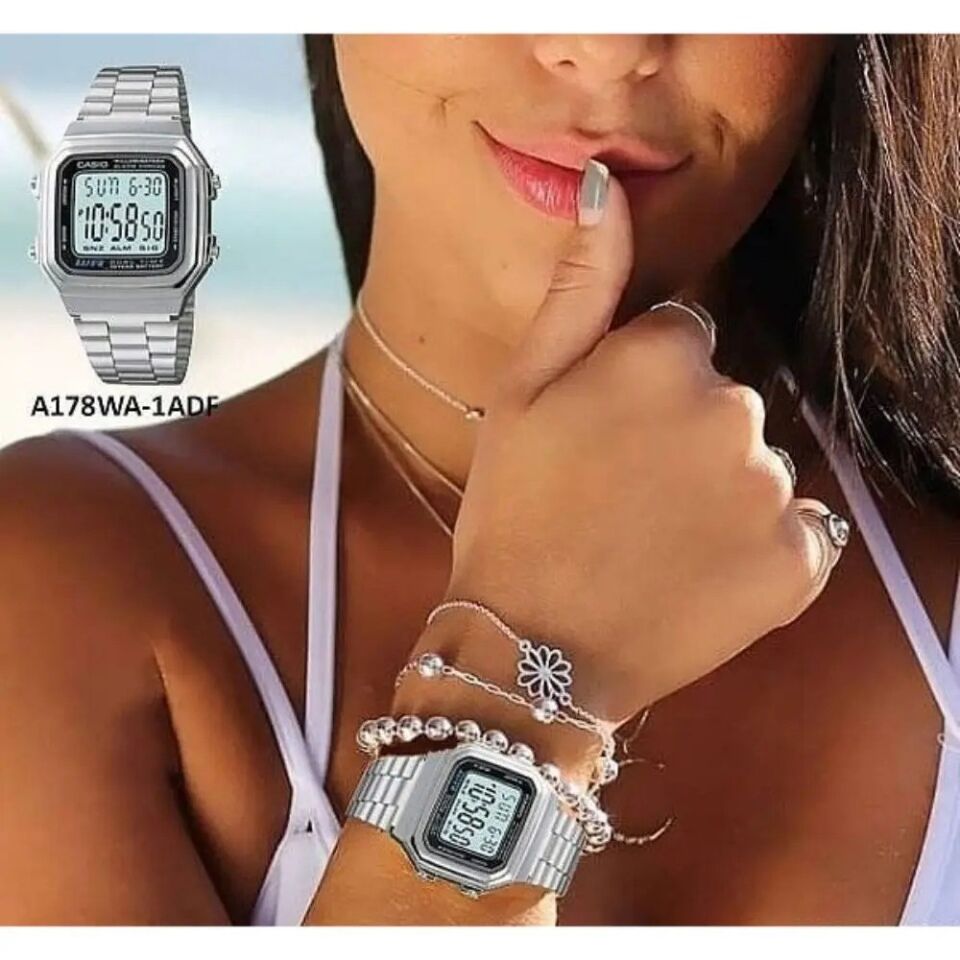 CASIO A178WA-1ADF Kol Saati