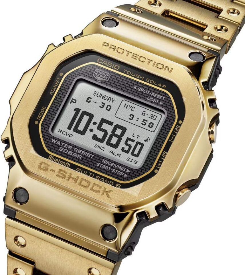CASIO GMW-BZ5000GD-9DR Solar ERKEK KOL SAATİ